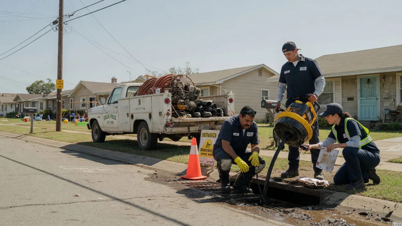 Drain Cleaning in Bridgeport, TX near me